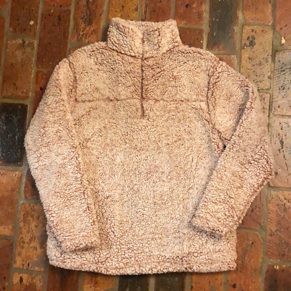 Zenana Outfitters Sherpa Teddy Pullover with pockets szL - Picture 10 of 11